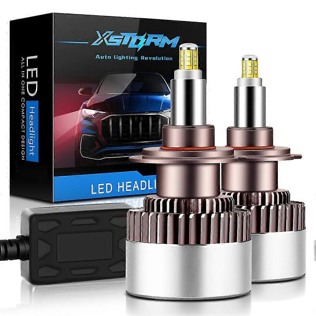 H7 Led Canbus 360 6000k Car Headlight Bulb H1 H11 H8 Hb3 9005 Hb4 9006 9012 Hir2 Led Auto Lamp 12 Sides Csp 25000lm Hi/low Beam