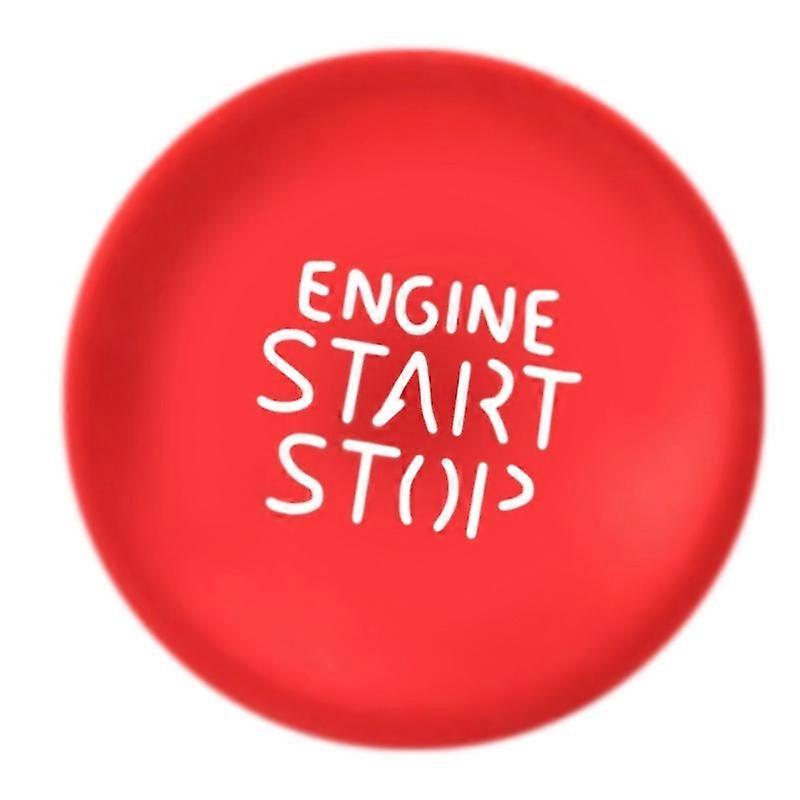 Car Engine Start-Stop Button Sticker One-Key Start Button Trim Sticker compatible 2021 2022
