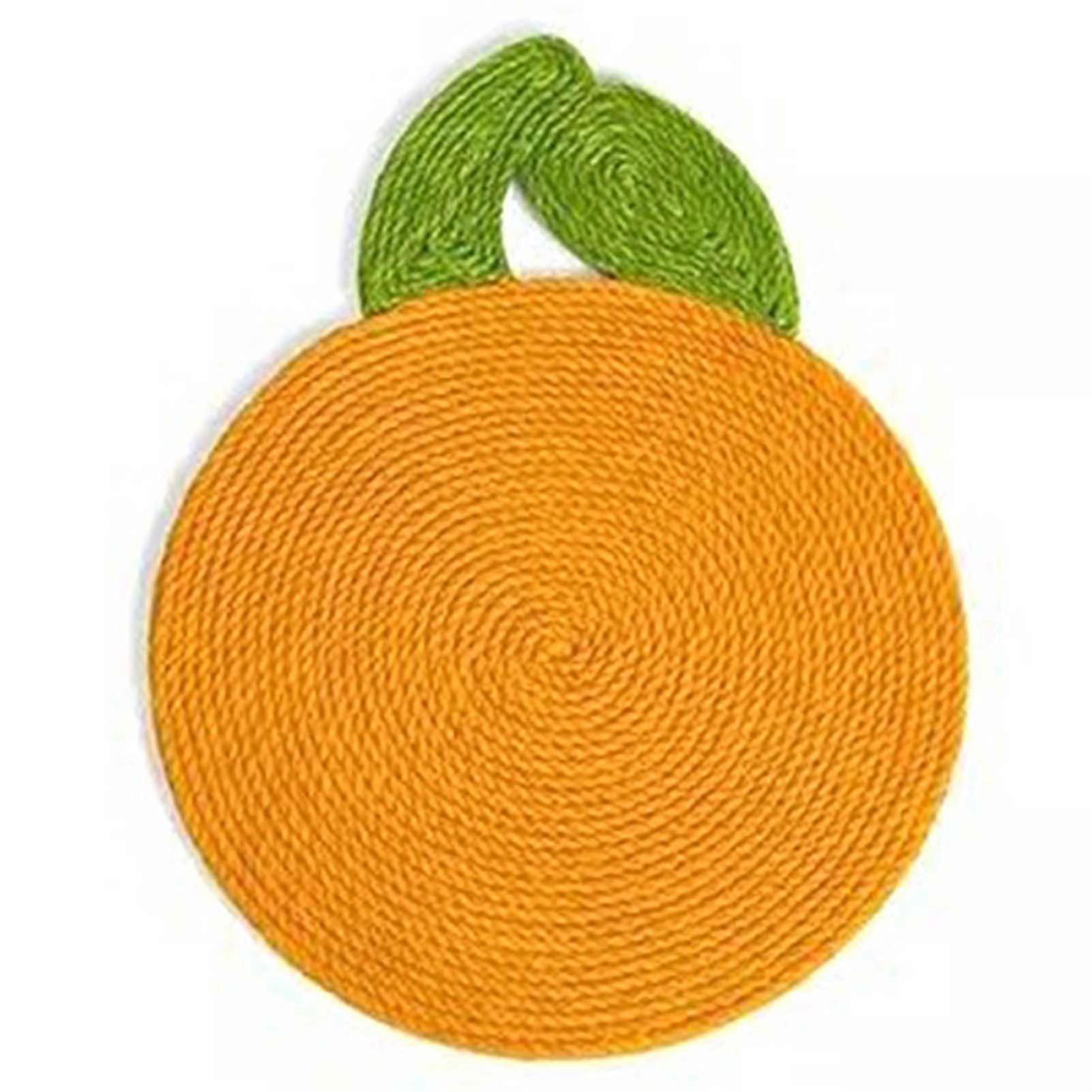 Fruity Fun Wall Cat Scratcher with Suction Cups Cute Wall Mounted Scratcher Toy for Indoor Cats