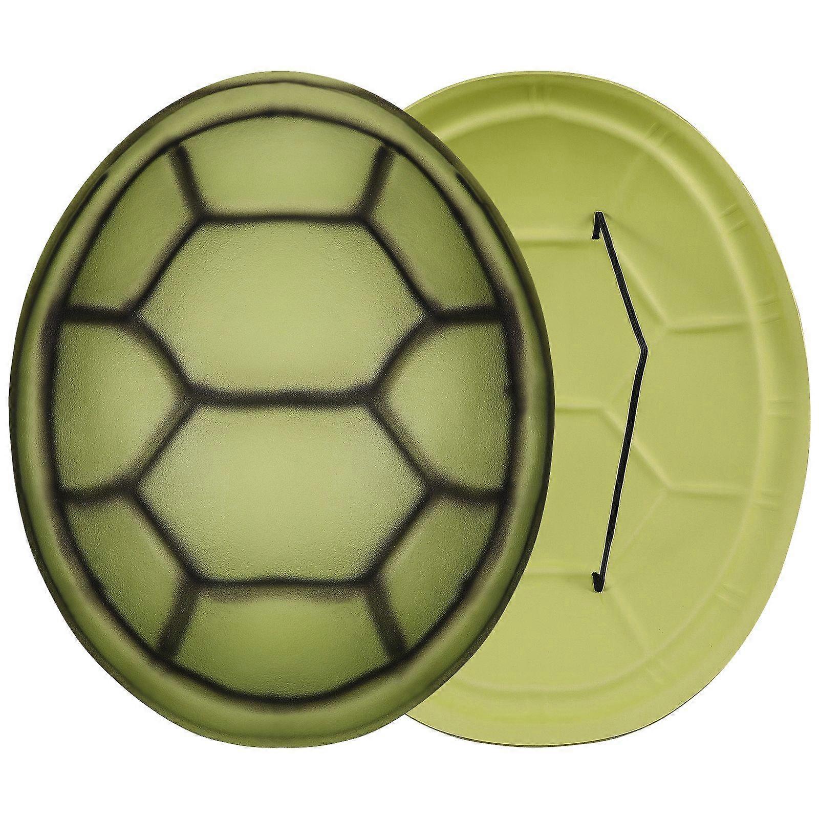 2 Pcs Halloween Turtle Shells Cosplay Simulation Tortoise Shells Performance Photo Props for Kids Adults