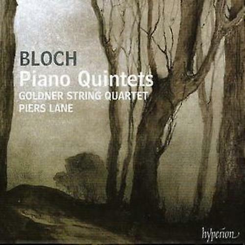 Ernest Bloch Piano Quintets (Lane Goldner String Quartet) CD (2007)