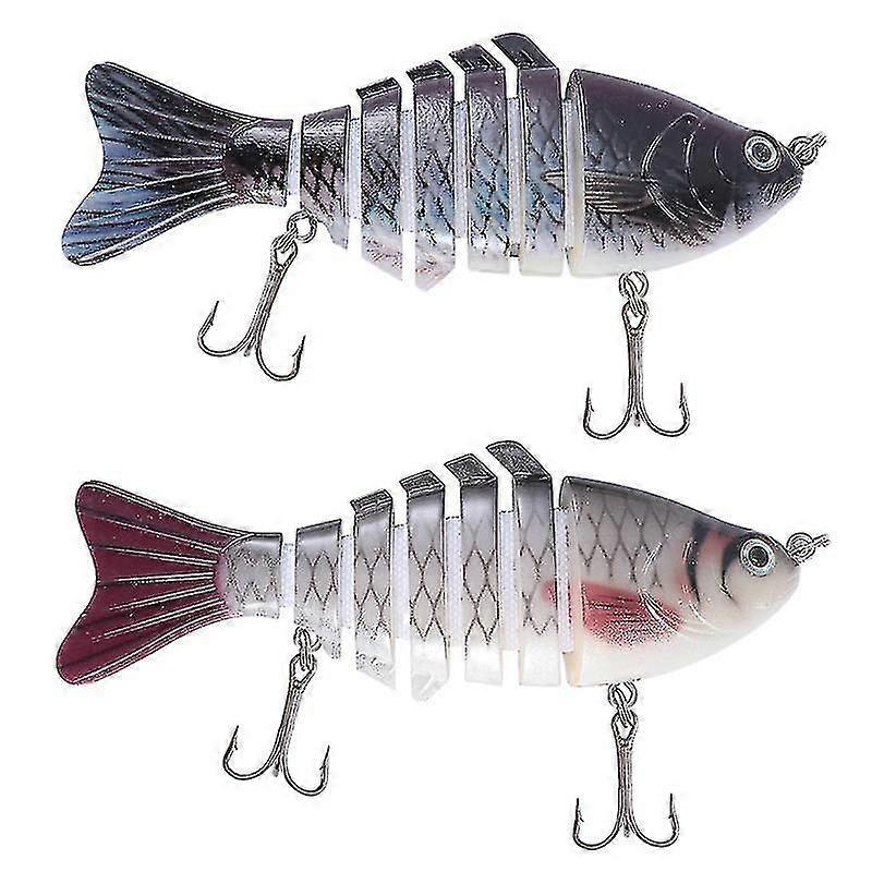 2Pcs Simulation Fishing Lure Set, Realistic Lures for an Authentic Fishing Experience