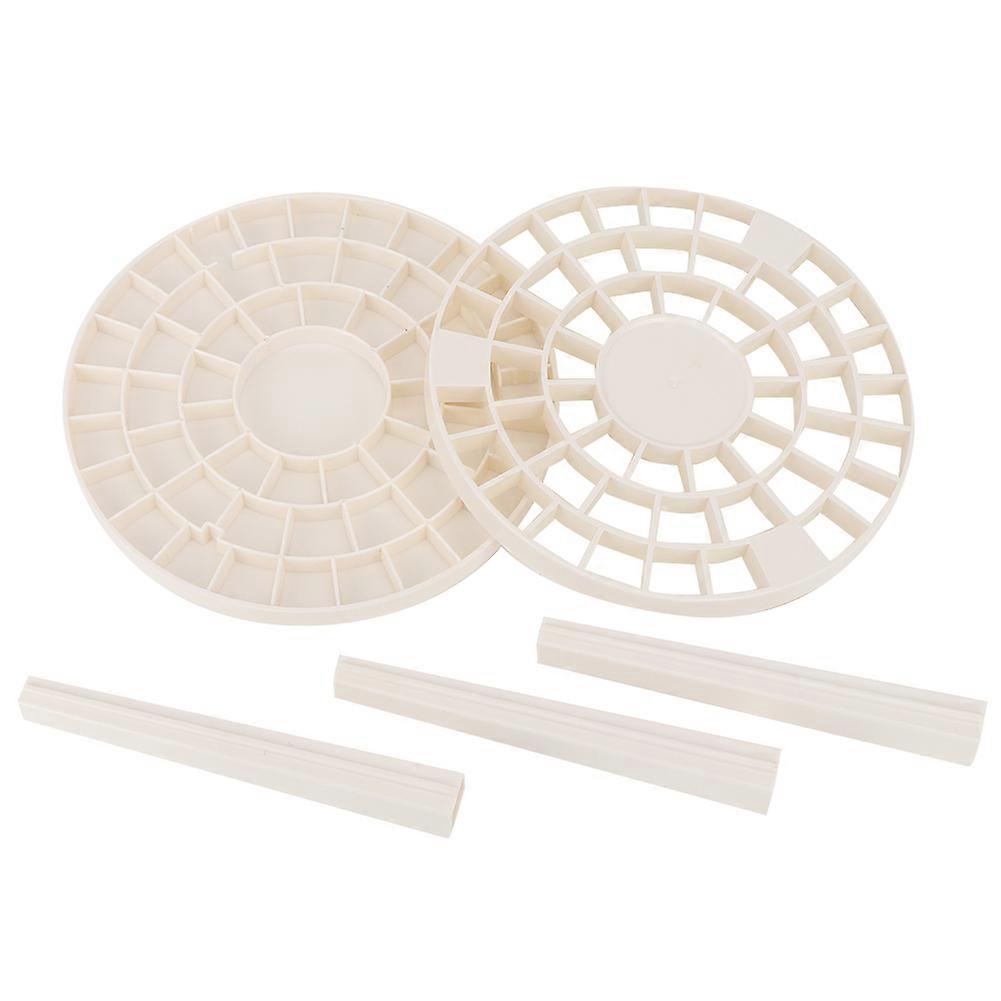 شعبية عملية متعددة الوظائف البلاستيك القلم حامل جولة القلم الوقوف حجم كبير