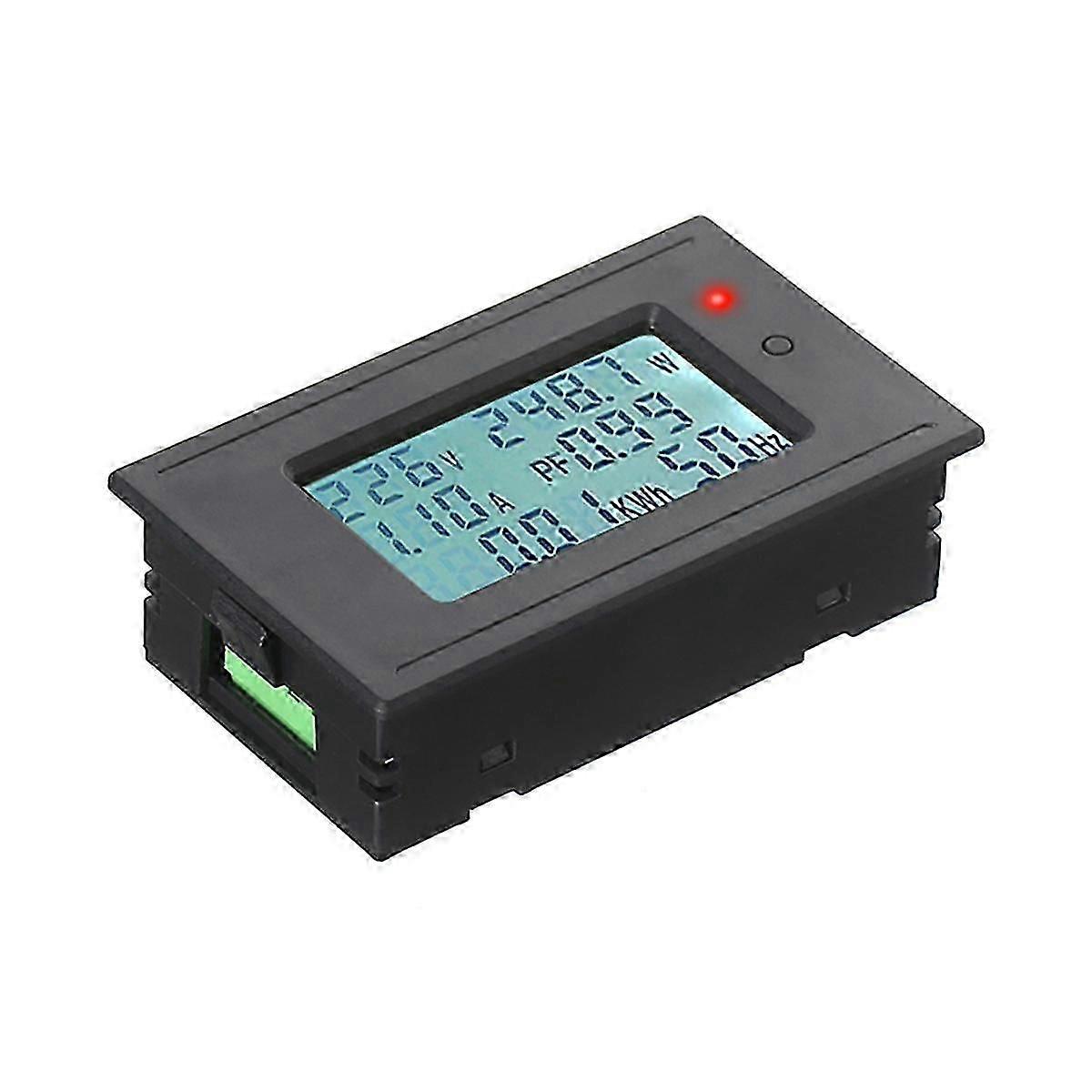 DC Power Monitor Multi-Function Meter Voltage DC200V Current 100A Power Meter Alarm Output