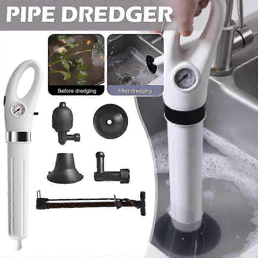 Sewer Air Drain Blaster Clean Tool Pipe Dredger Toilet Opener One Shot Through