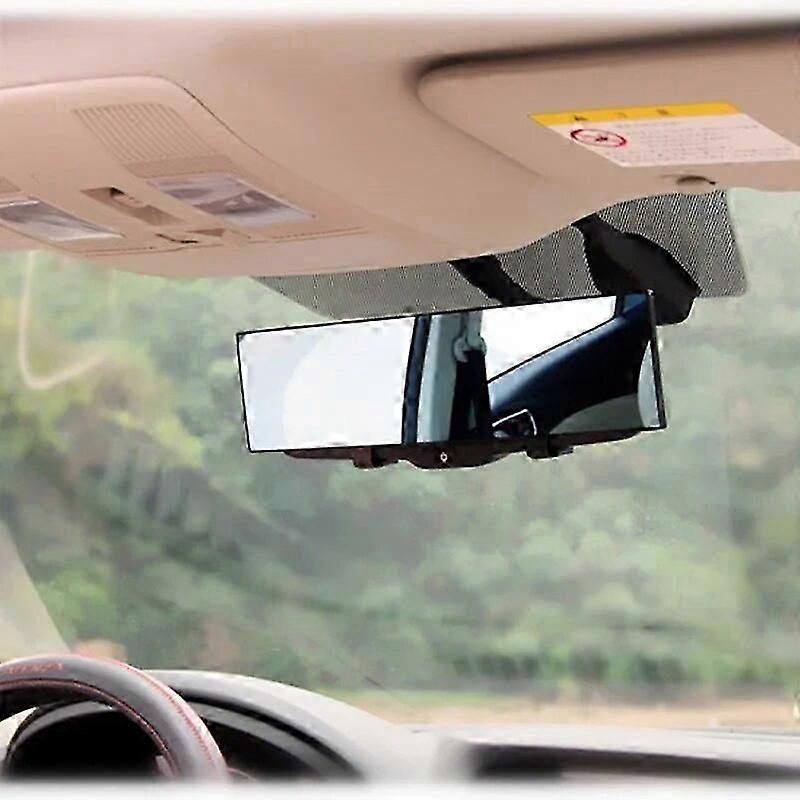 Exquisite Universal 30cm Car Rearview Mirror Auxiliary Mirror Large Field of View Rear Angle Panoramic Car Baby Rearview Mirror For chery