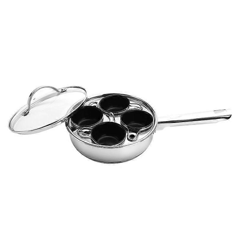 Induction-Compatible 4-Cup Egg Boiling Pot: Perfect for Every Kitchen