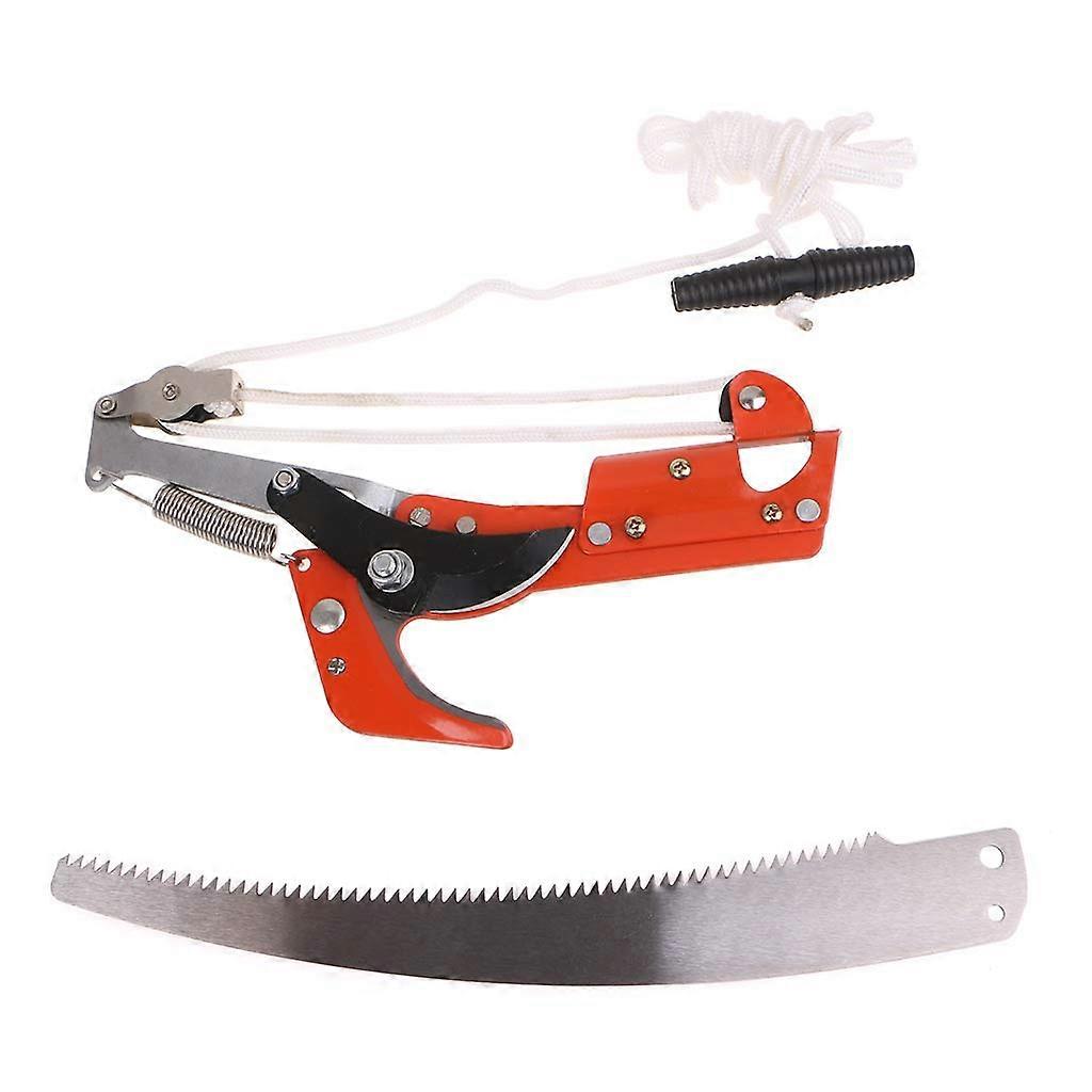 High-Altitude Lopper for Garden Pruning of Fruit Trees - Lightweight Aluminum, 28 Inch Extendable, Ergonomic Design