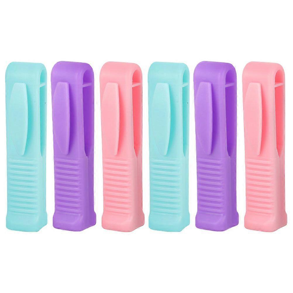 6Pcs溝デザインアンプルオープナーミニボトルオープナーオープナーナー用小型アンプルブレーカー