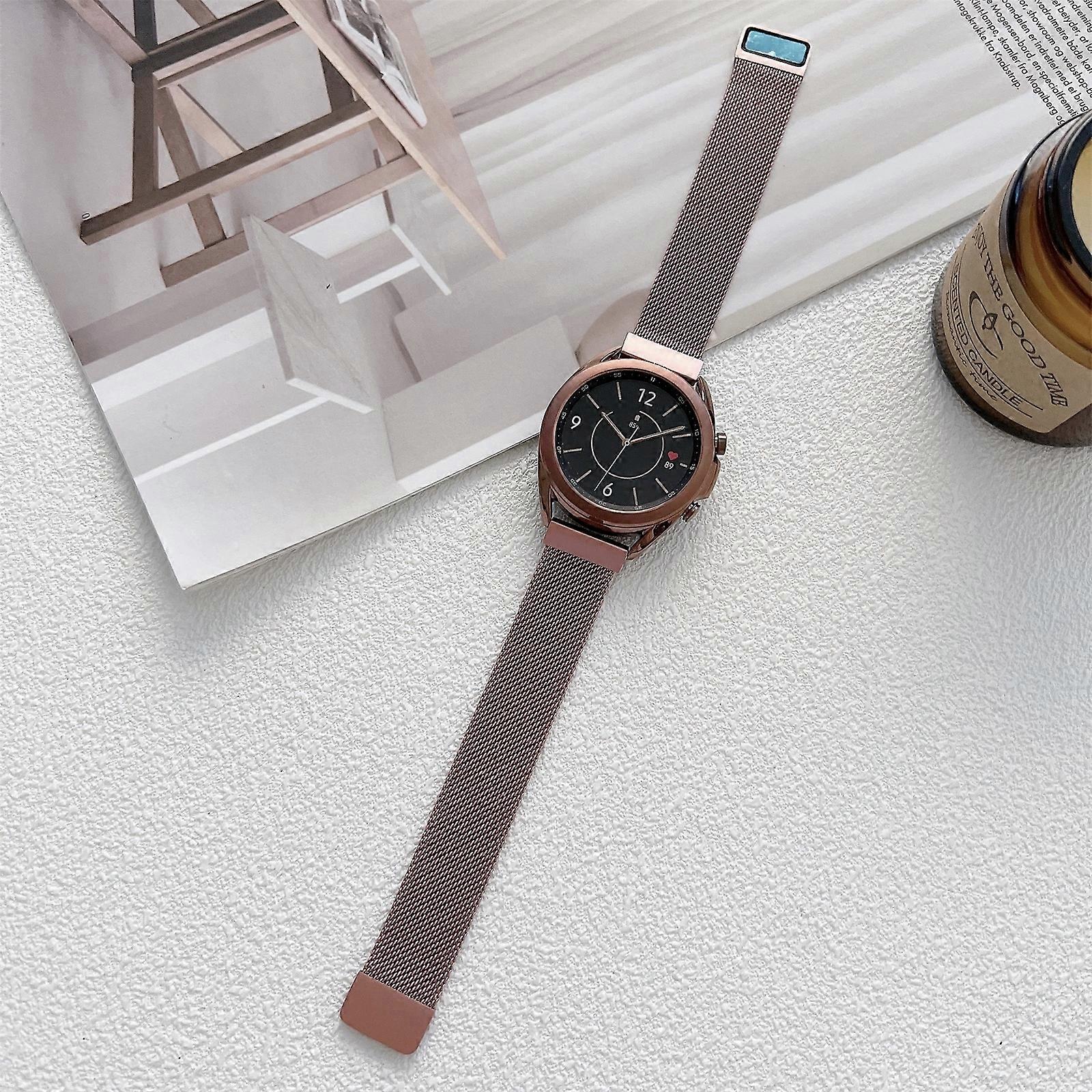 20mm Two Sections Milan Steel Watch Band