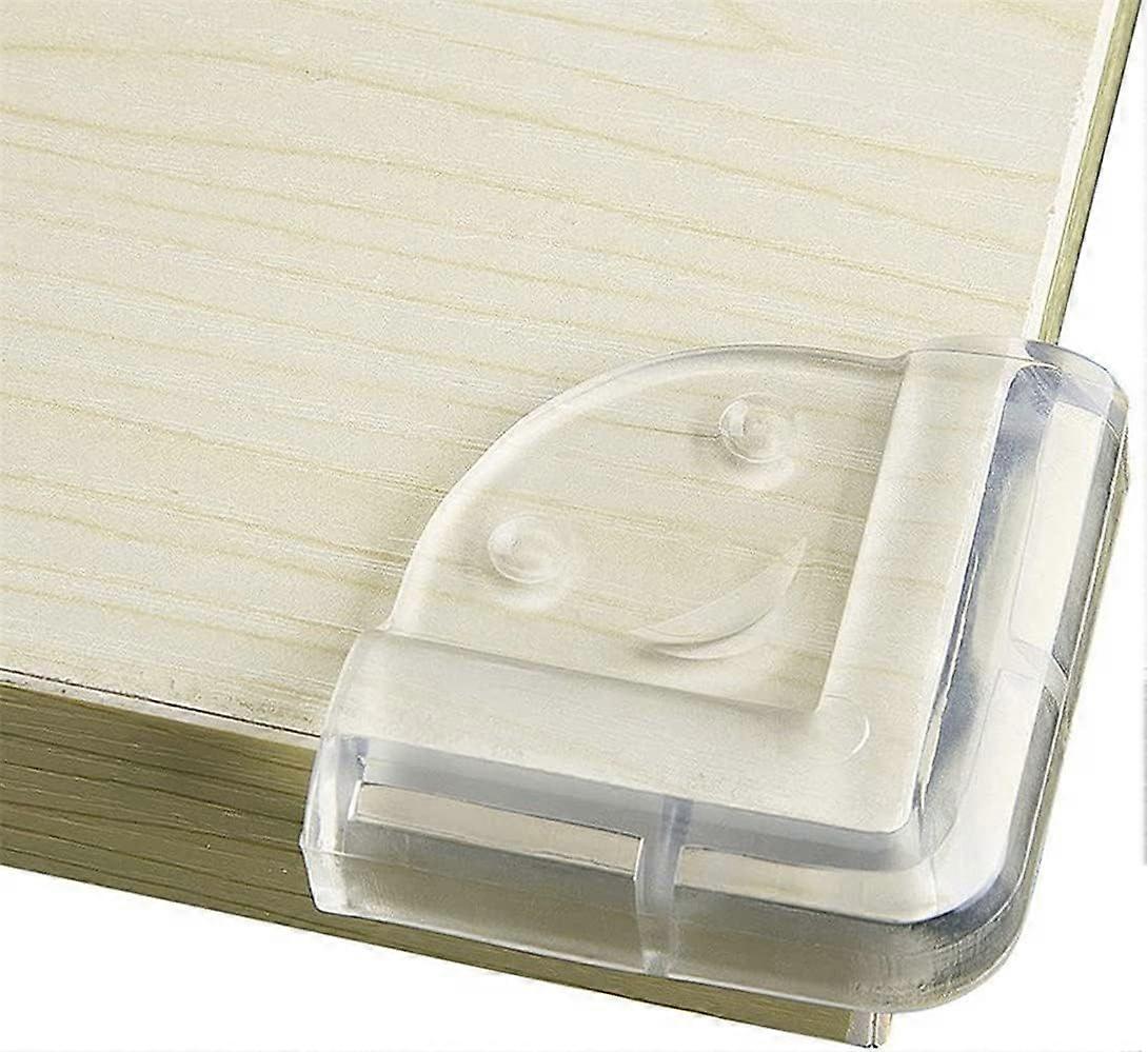 Transparent Silicone Corner Protectors Table Corner Protection Baby Pack of 16 Soft and Large Bumper Protectors with Extra Strong Adhesive