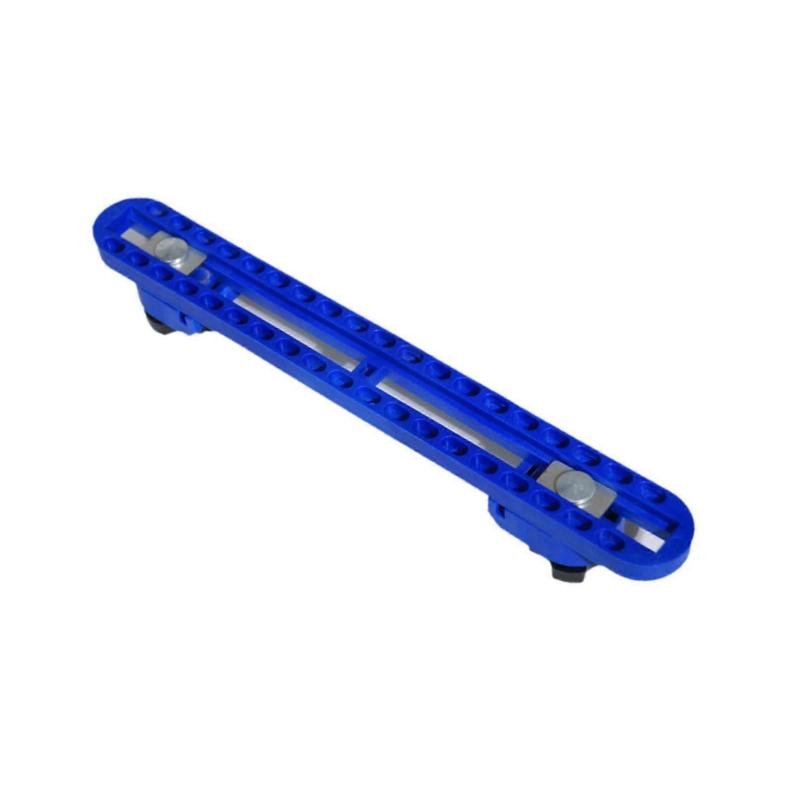 Adjustable Cutting Machine Base Guide Circular Saw Milling Positioning Clamp Blue