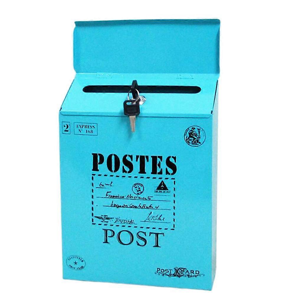 Creative Iron Mail/Letter/Post/Newspaper Holder Box