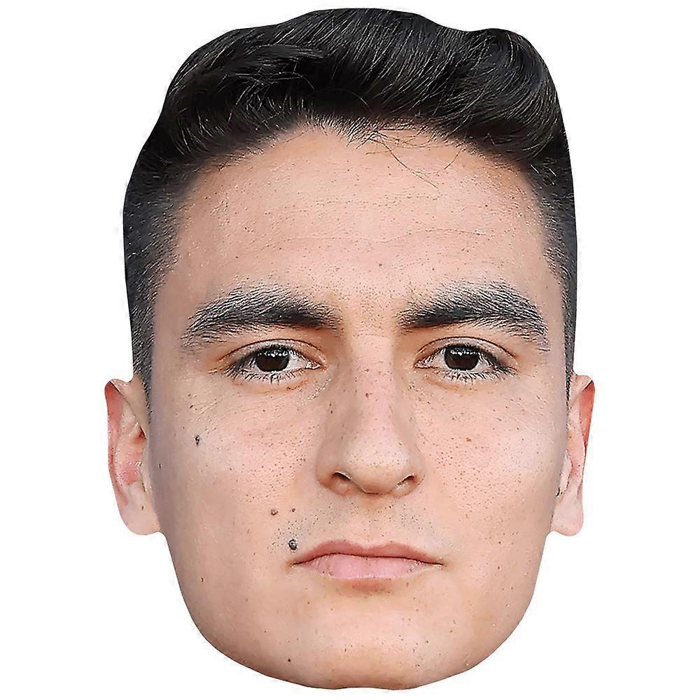 Eduard Atuesta (Serious) Celebrity Mask, Flat Card Face