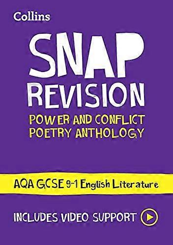 AQA Poetry Anthology Power and Conflict Revision Guide: Ideal for the 2024 and 2025 exams (Collins GCSE Grade 9 1 SNAP Revision)
