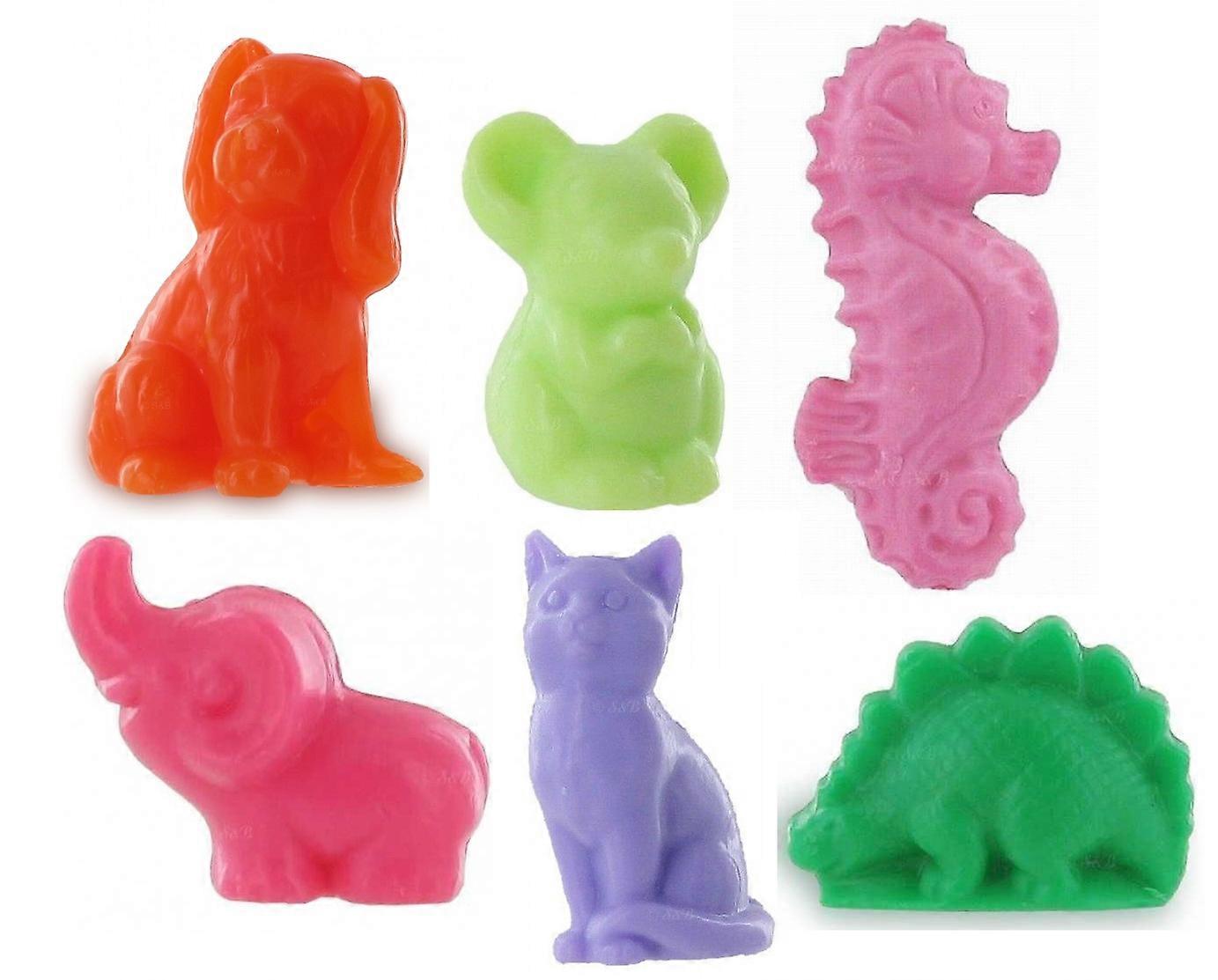 Set of guest soap 6 animals