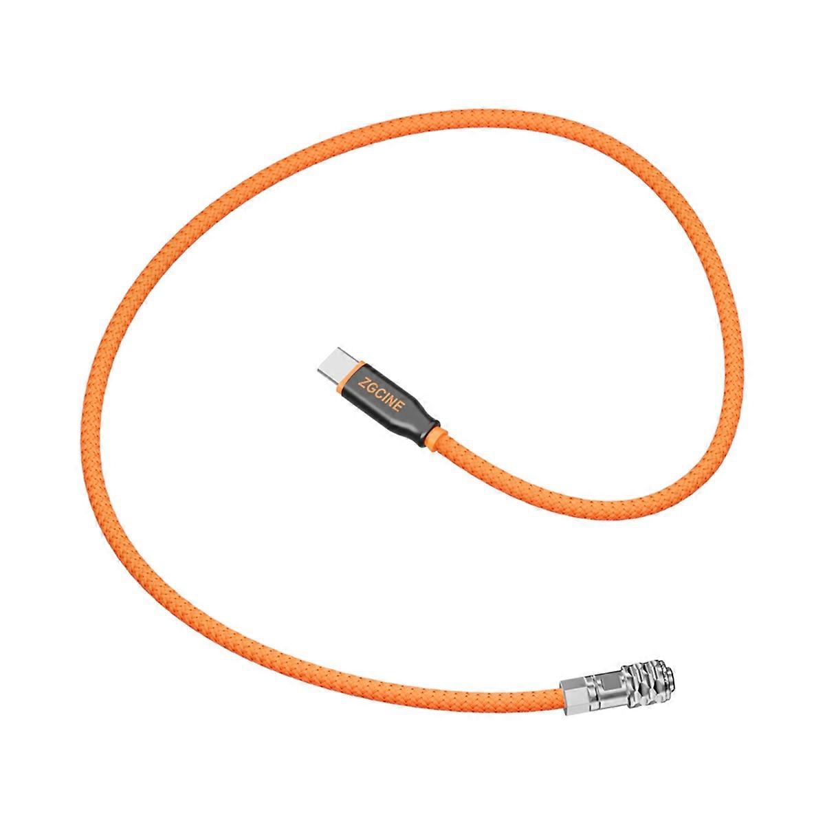 USB-C PD to 2-Pin BMPCC Power Cable 60cm Length Braided Wire