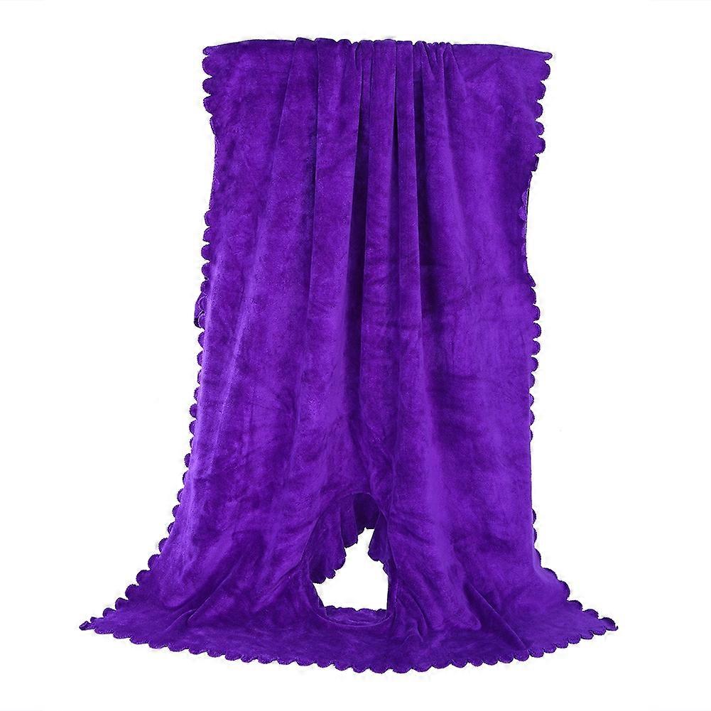 Soft Solid Color Bed Towel for Beauty Salon