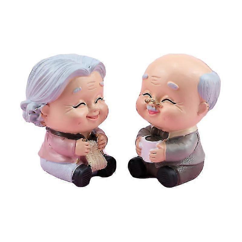 2pcs Resin Cake Toppers