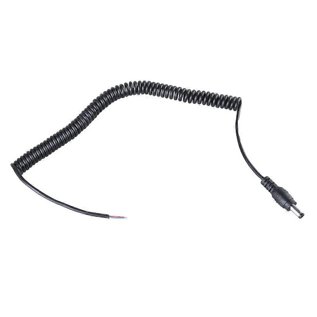 Extendable 5.5x2.5mm Power Cable Wire Compatibility with 5.5x2.1mm Connectors