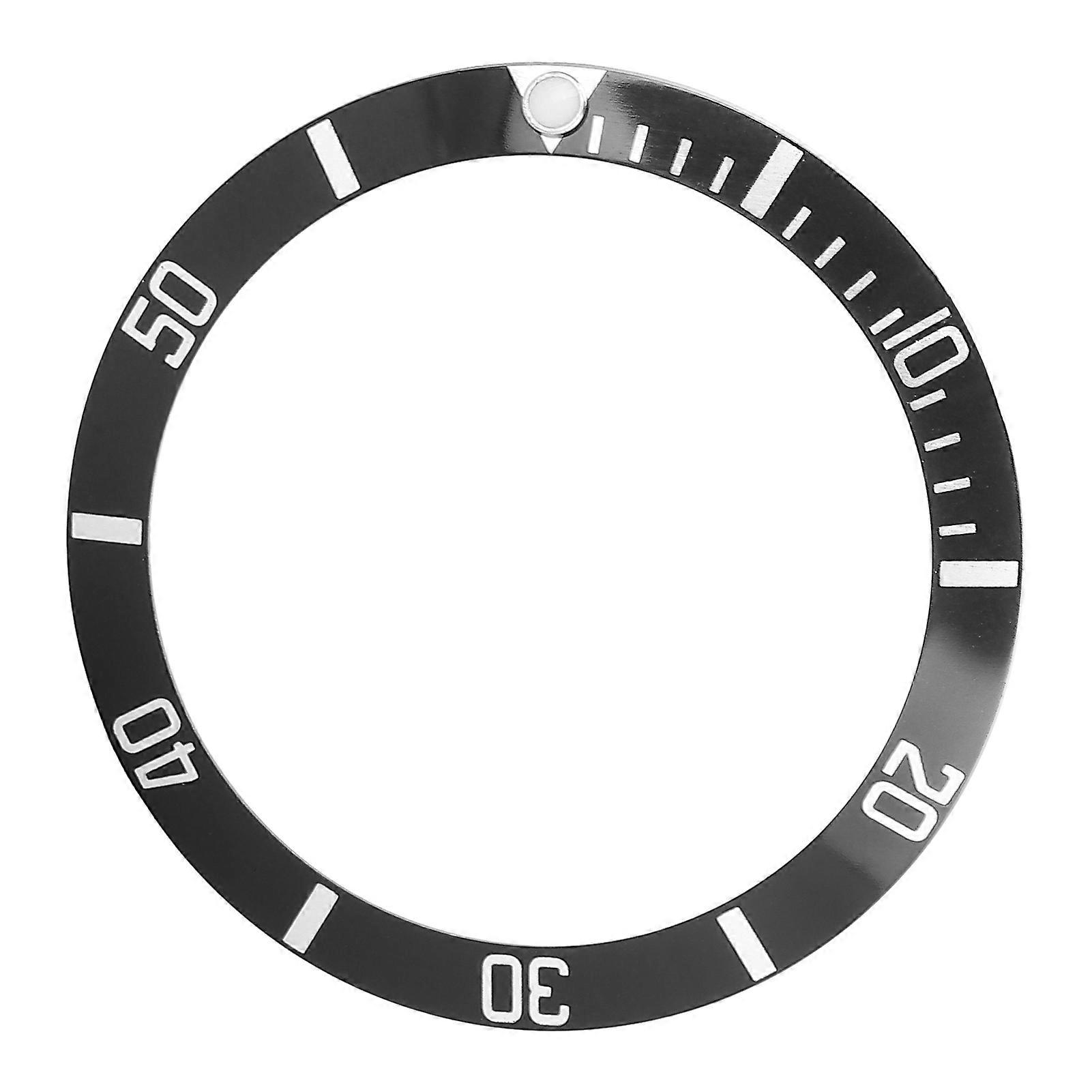 Professional Watch Bezel Insert Buckle Replacement Accessory Black