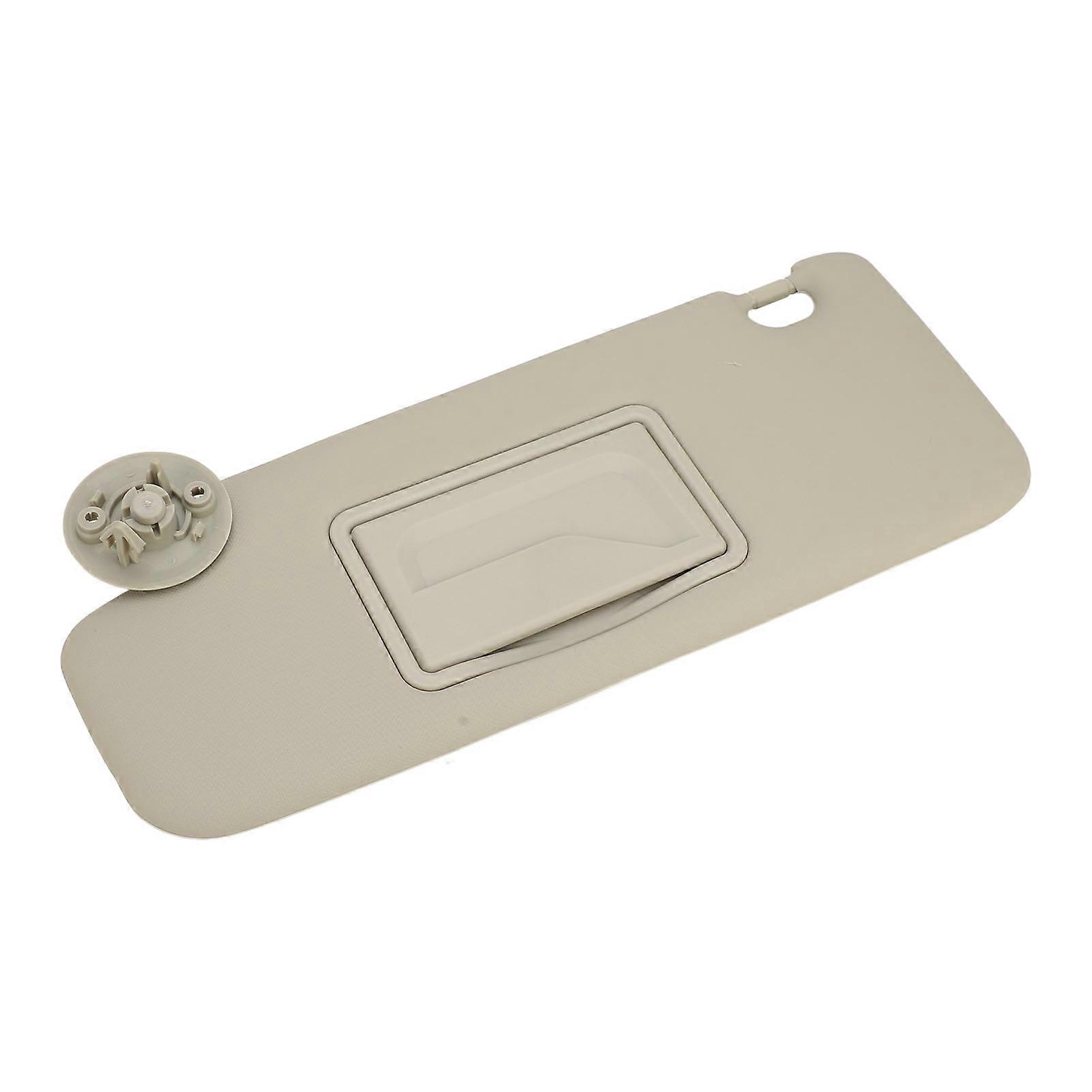 Car Sun Visor with Mirror Left Driver Side UV Blocking Grey Sunvisor Replacement for Matiz SPARK 