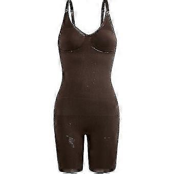 Taillentrainer Bodysuit für Frauen Bauchkontrolle Ganzkörper-Shaper Offene Büste Shapewear Oberschenkel Schlankeres Korsett