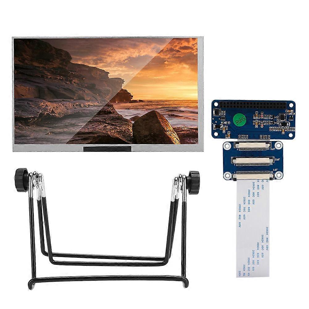 Écran d’affichage IPS de 7 pouces Lecteur d’interface DPI adapté à la résolution Raspberry Pi 1024x600