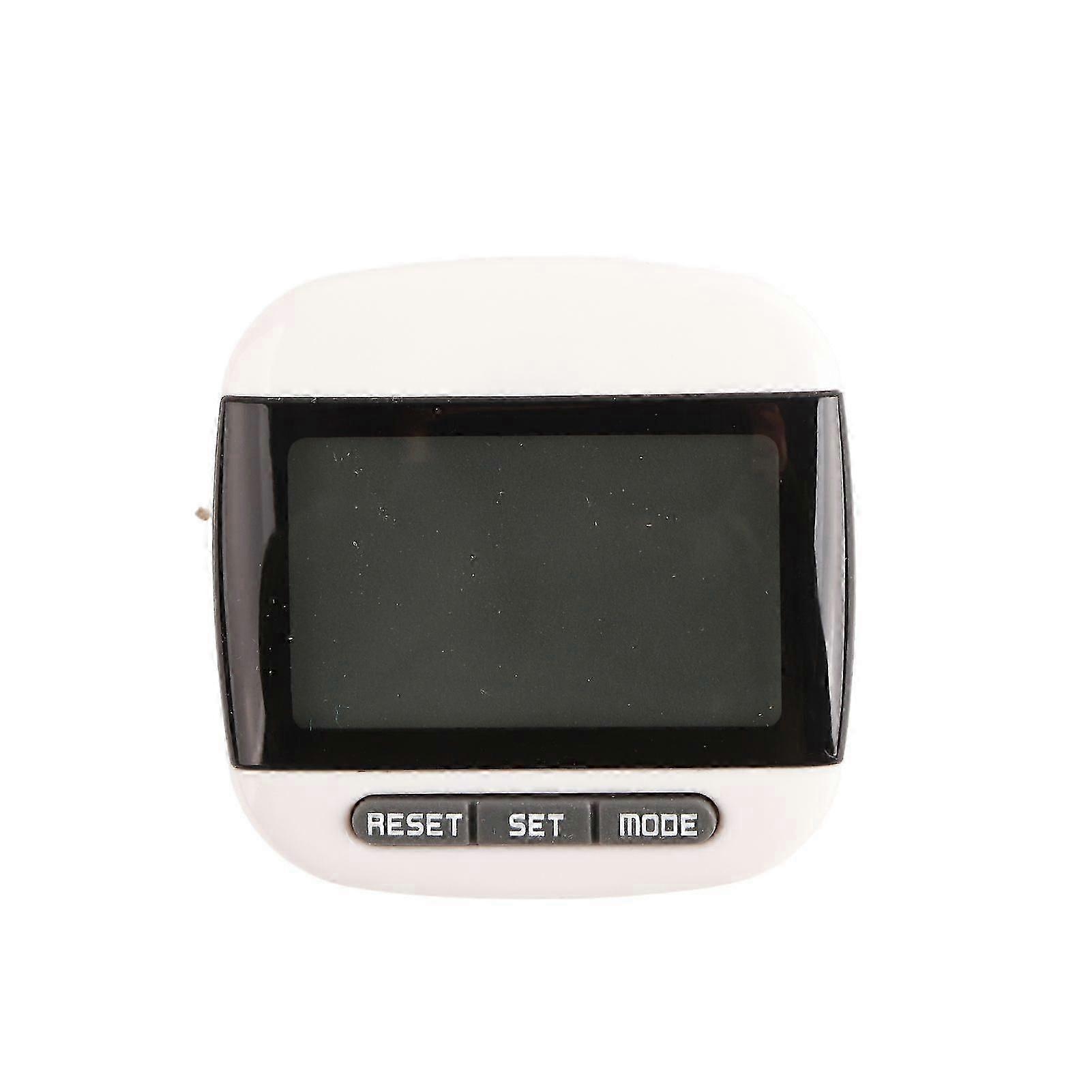 Accurate Step Counter Portable Pedometer with LCD Screen for Jogging Hiking Running WalkingBlack