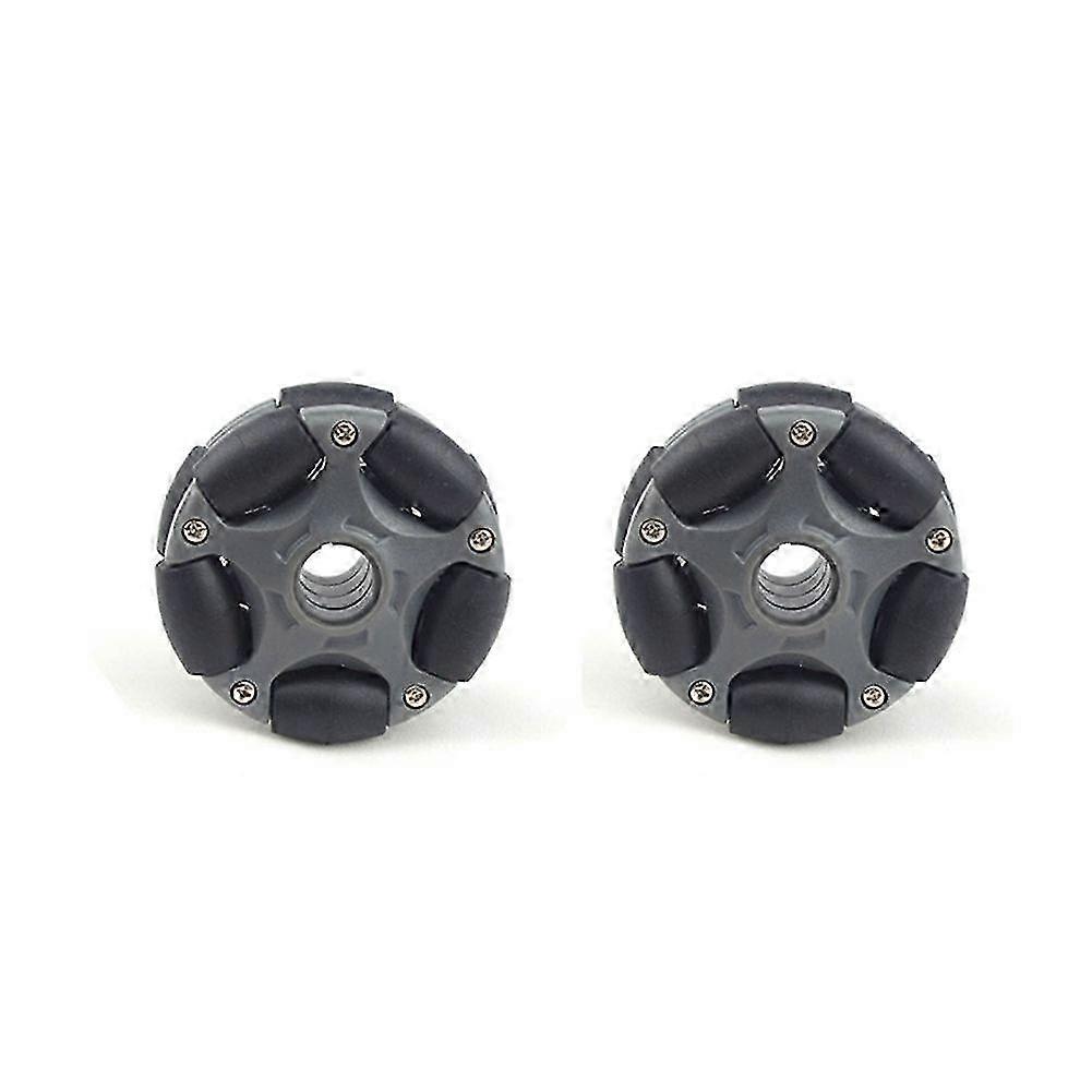 2pcs 58mm Plastic Omni Wheel for Robot Kit Servo Motor