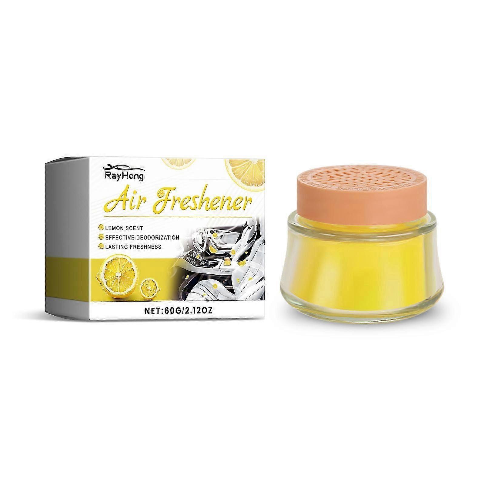 lemon-scented car solid balms