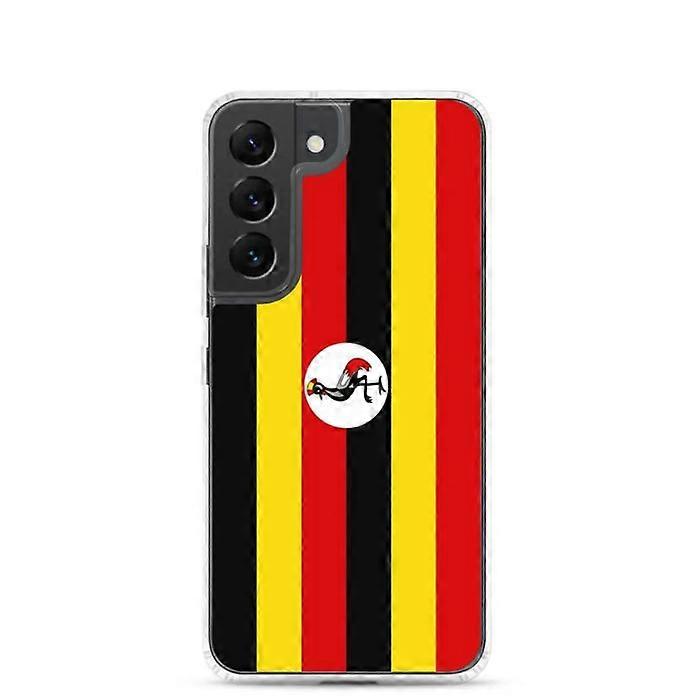 Phone Case - Samsung - Galaxy S22 Plus - Uganda Flag - Soft - Multicolor