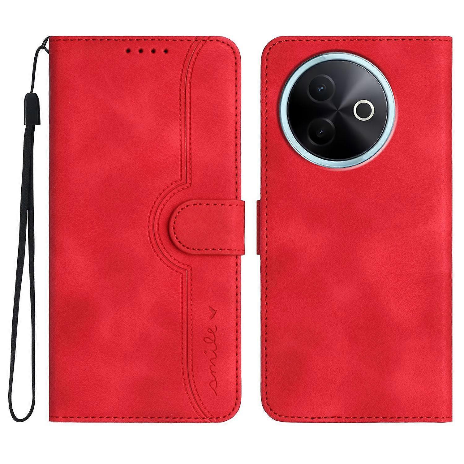 Heart Pattern Skin Feel Leather Phone Case