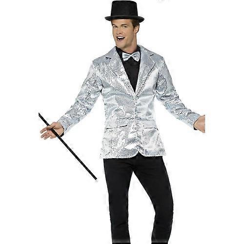 Smiffys Mens Sequins Costume Jacket