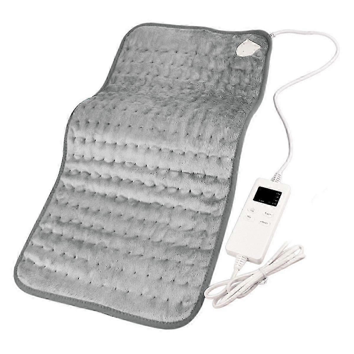 Heating Pad for Pain Relief, with Auto Shut Off & 6 Heat Settings, Super Soft for Back, Neck, Shoulders, 30x60CM EU Plug