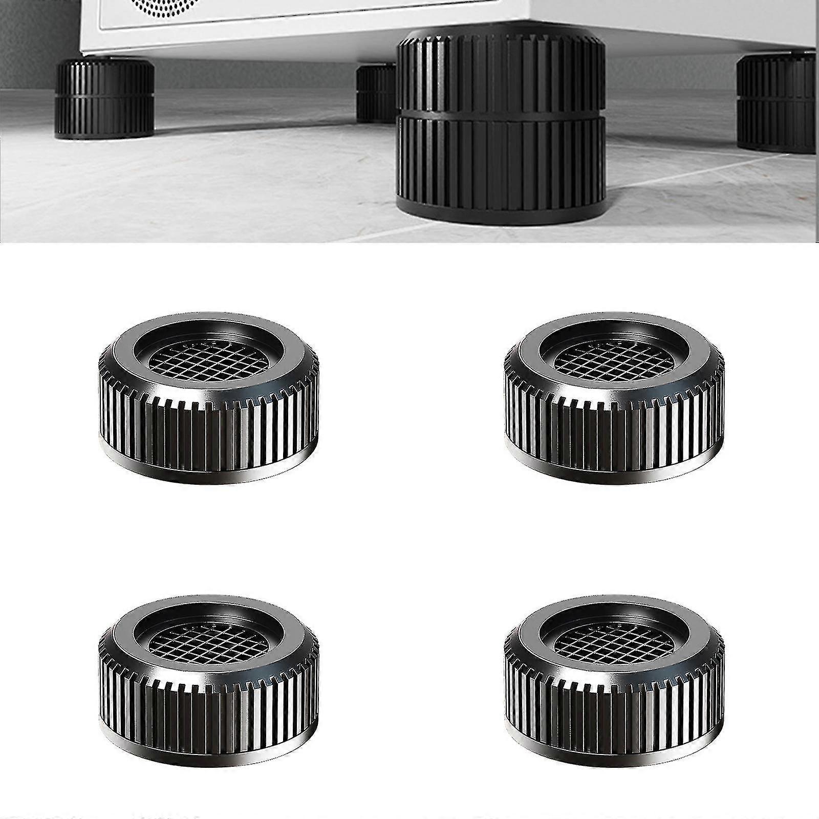 Washing Machine Anti Vibration Pads Set of 4 - Shock Absorber Noise Reduction Floor Protection