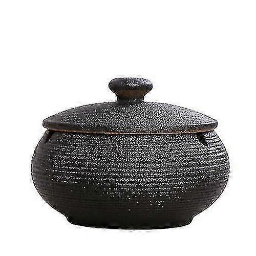 Ashtray for home with lid - retro decorative high-end design s12245805