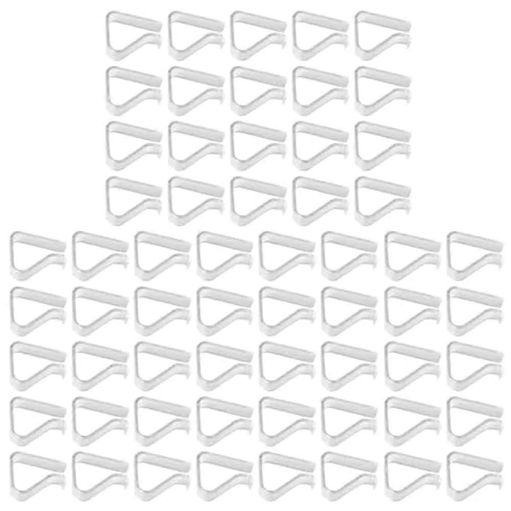 Transparent Tablecloth Clips For Outdoor Use Windproof Tablecloth Holders 60-Pack Keeps Linens Secure Clear