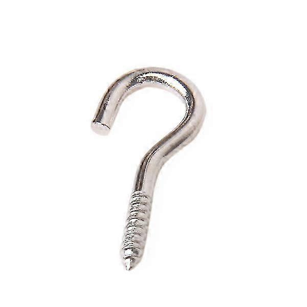 100 Pcs Hooks Hanging Garland Towel Hook Screw Eye Pin Screw Eye Hooks Mug Hooks