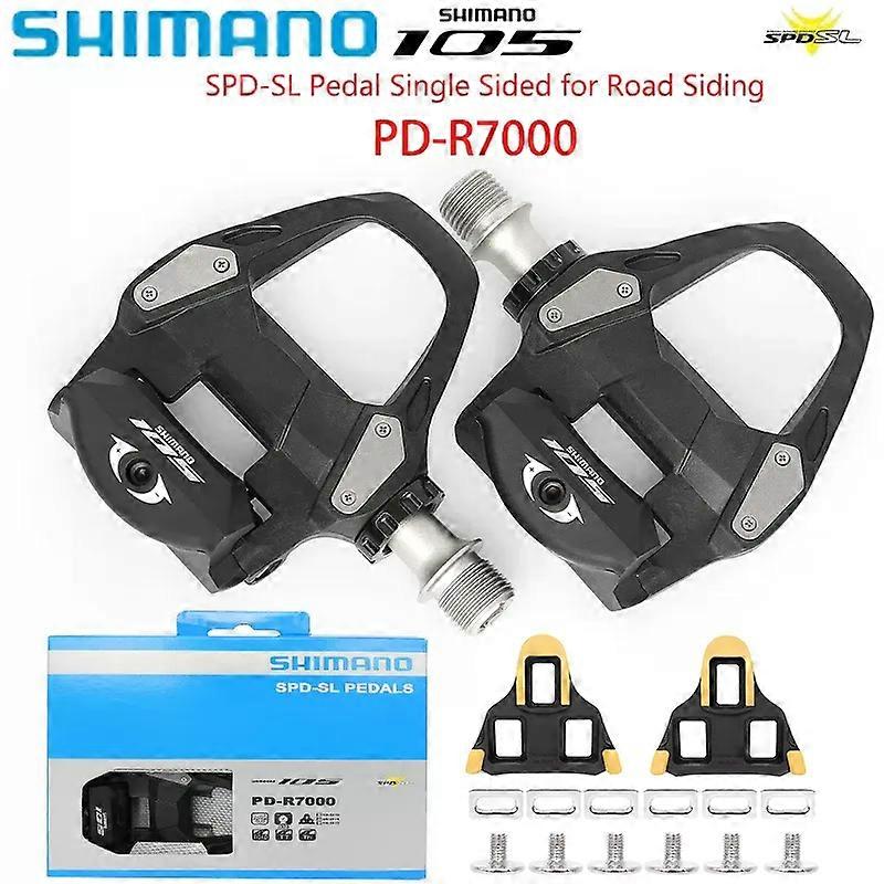 con 105 PD R7000 Road Bike Pedals SPD-SL Carbon Self-Locking Pedals With SH11 Cleats Bike Cycling Part Pedals