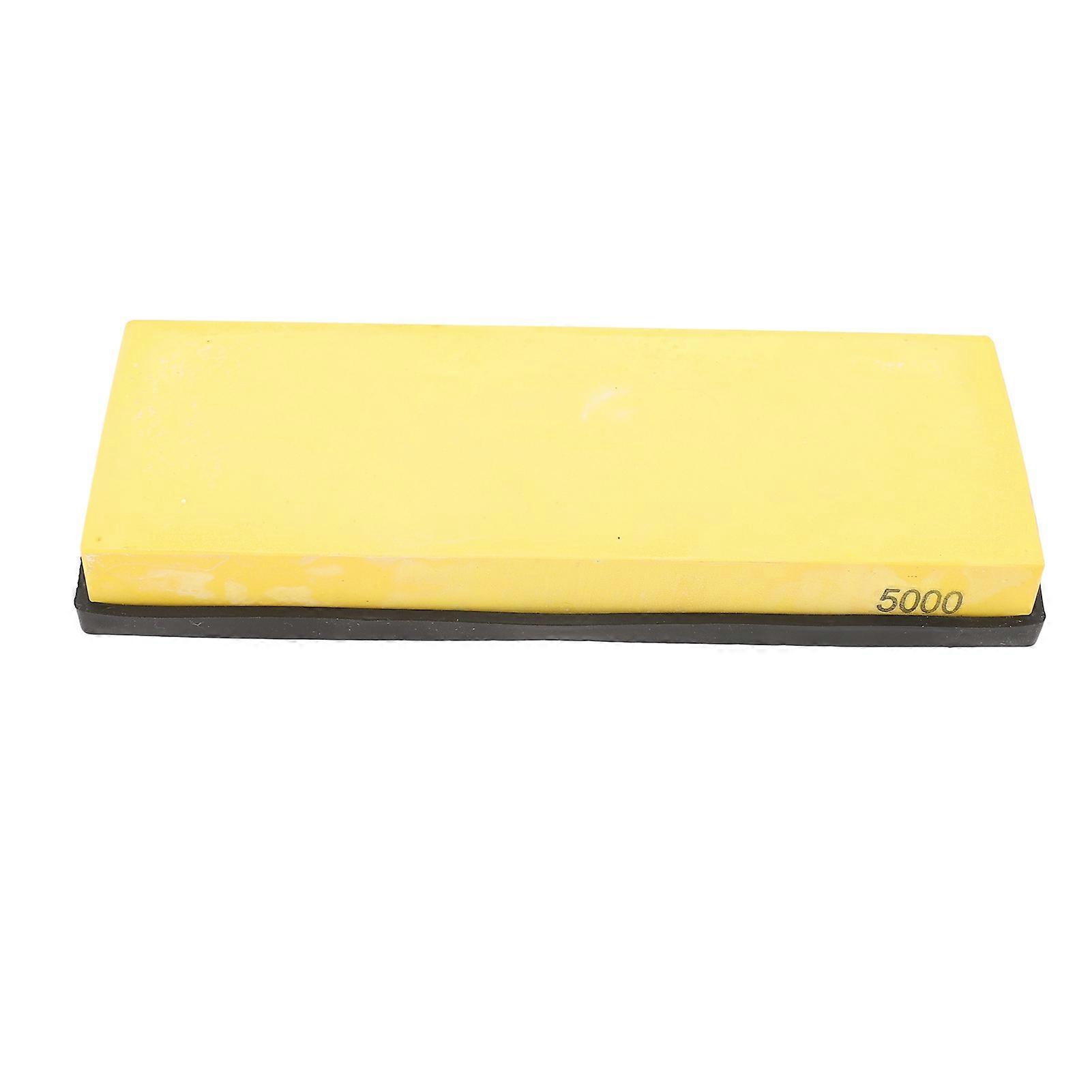 Sharpening Stone Pouring Process Polished Easy to Use Practical Whetstone for Kitchen 5000 Grit 