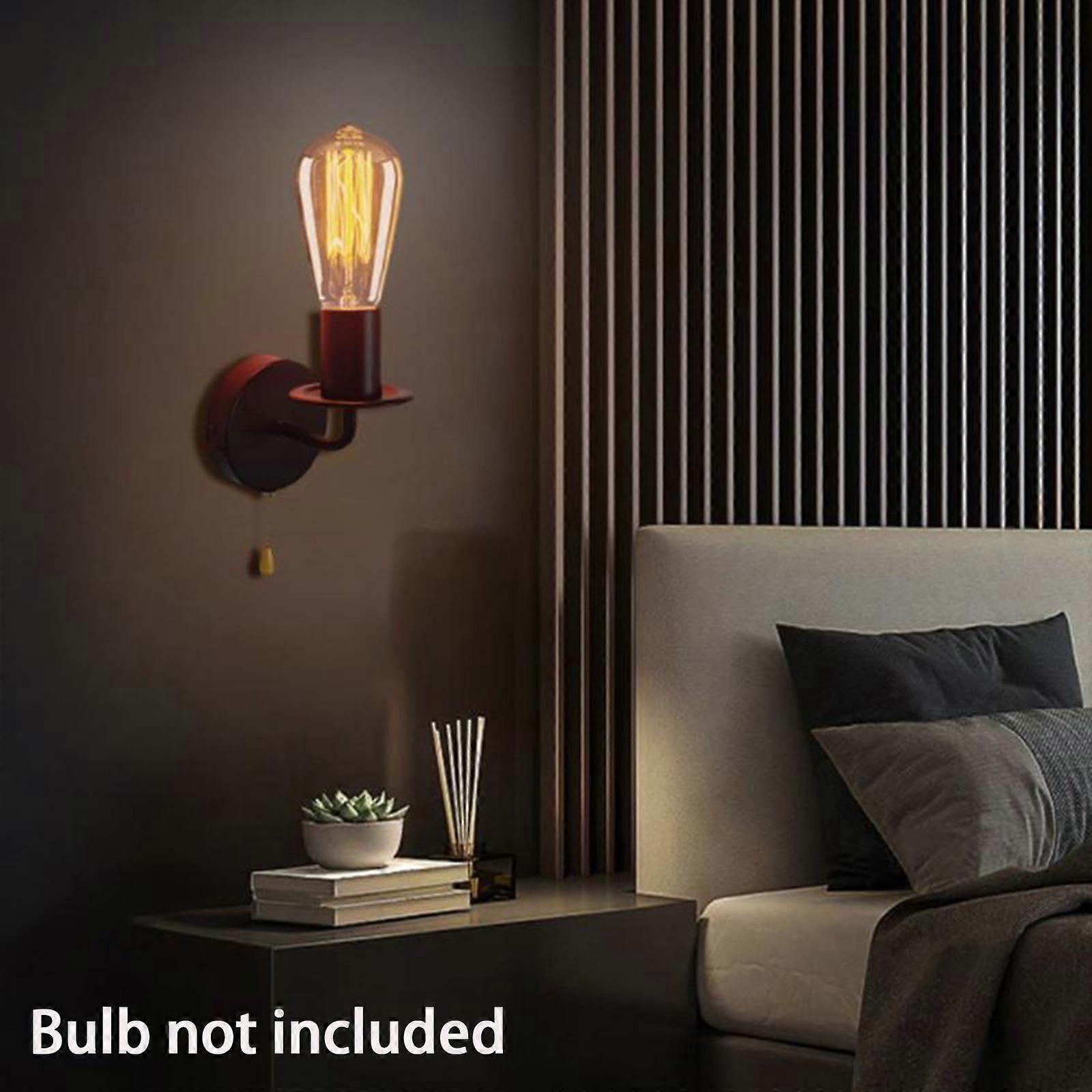 Simple Wall Sconce Lighting Wall Light With Switch Fixture For Bedroom Corridor Hotel