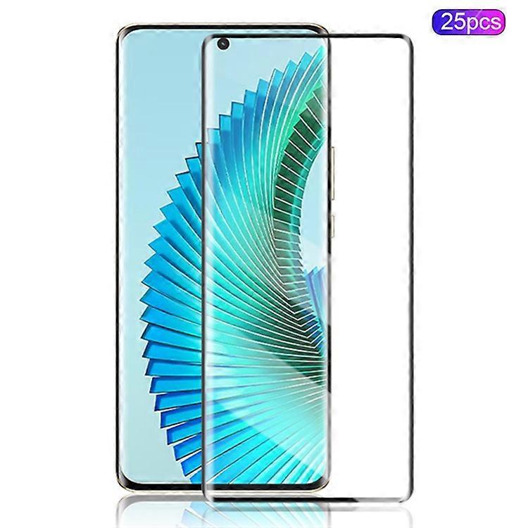 MOCOLO 25Pcs Compatible For Honor Magic6 Lite 5G / X9b 5G / X50 5G Screen Protector 3D Curved Tempered Glass Film