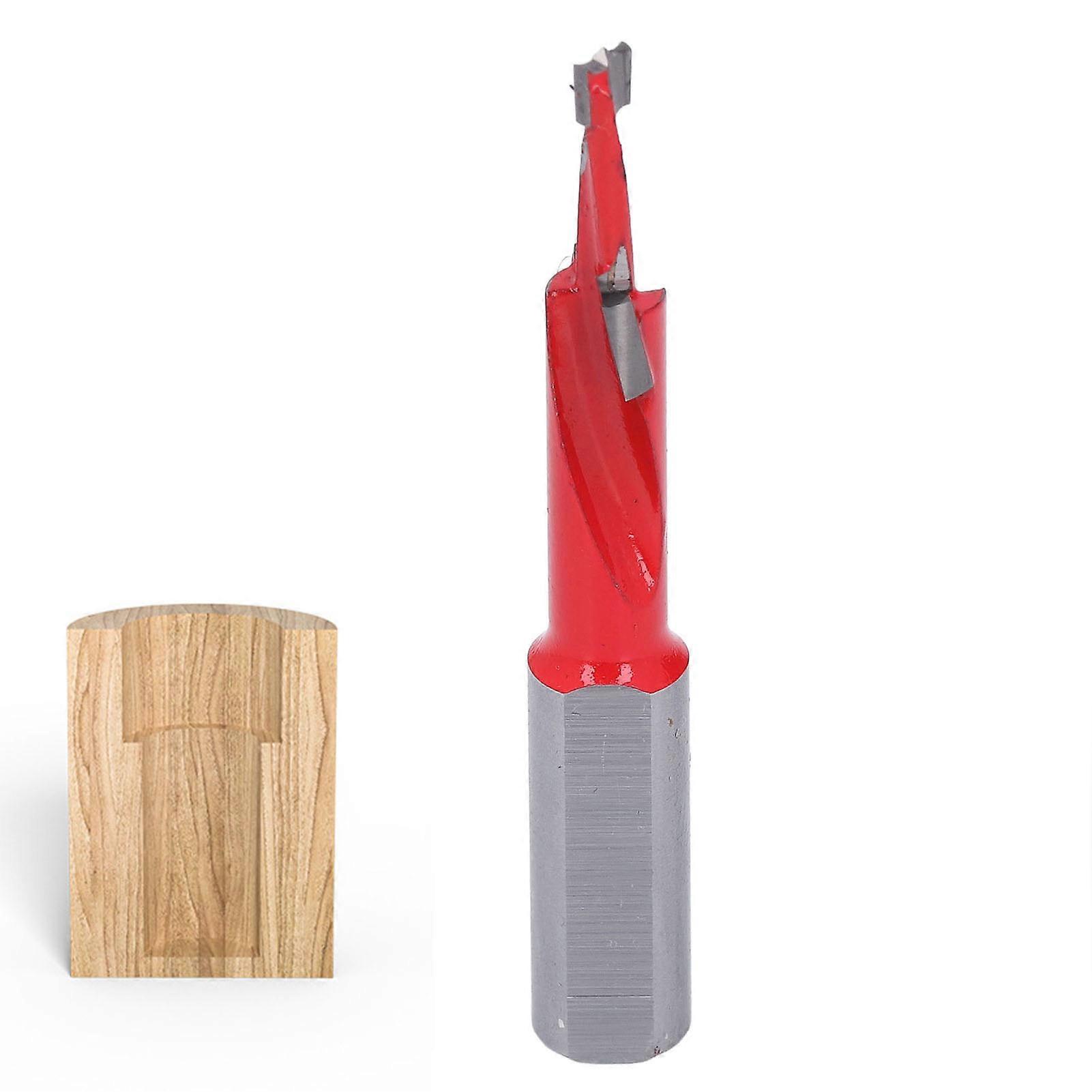 3 in 1 Step Router Bit Cemented Carbide Multifunctional Woodworking Step Drill Bit for Furniture Stairs Making 