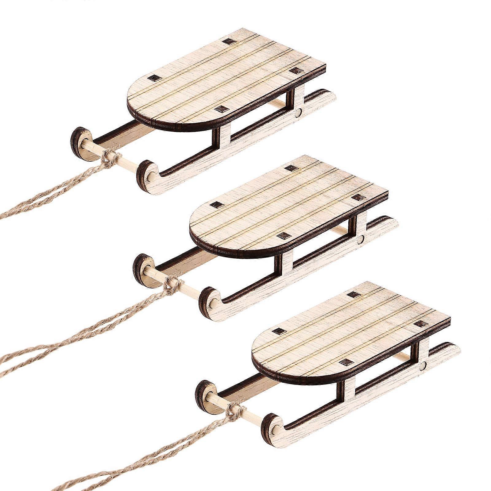 Rustic Sleigh Decor, Wooden Design Suitable for Various Spaces