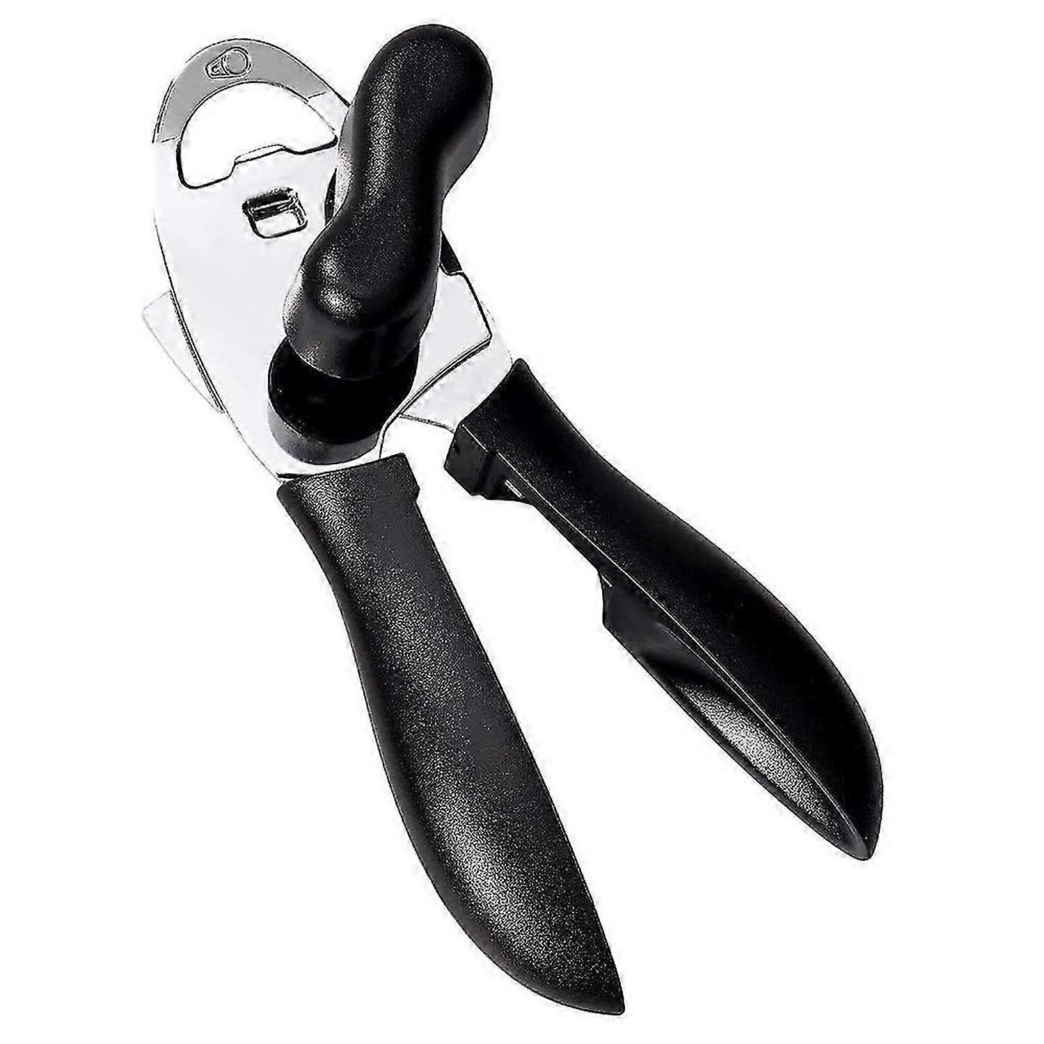 Can Opener Manual Good Grip With Bottle Opener Handheld 4 in 1 Heavy Duty Can Opener