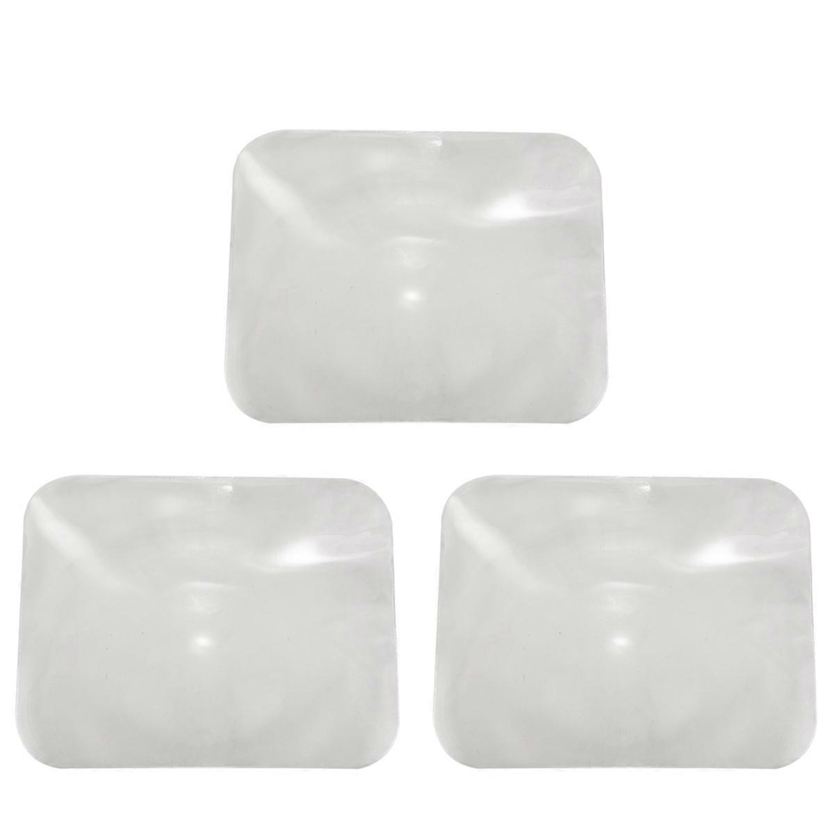 3X Auto Wide Angle Lens,10 Inch X 8 Inch Reversing Stickers,Parking Blind Spot Rear View for Car Van