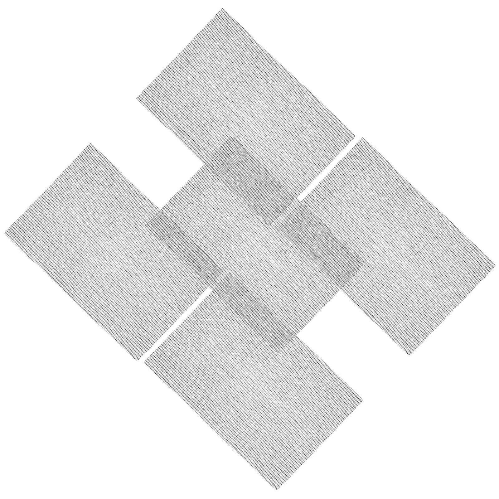 5 قطع حصائر شبكة تصريف بونساي قابلة للقص للأواني النضرة وسادات قاعدة زهور قابلة للتنفس لمنع التسرب في البستنة