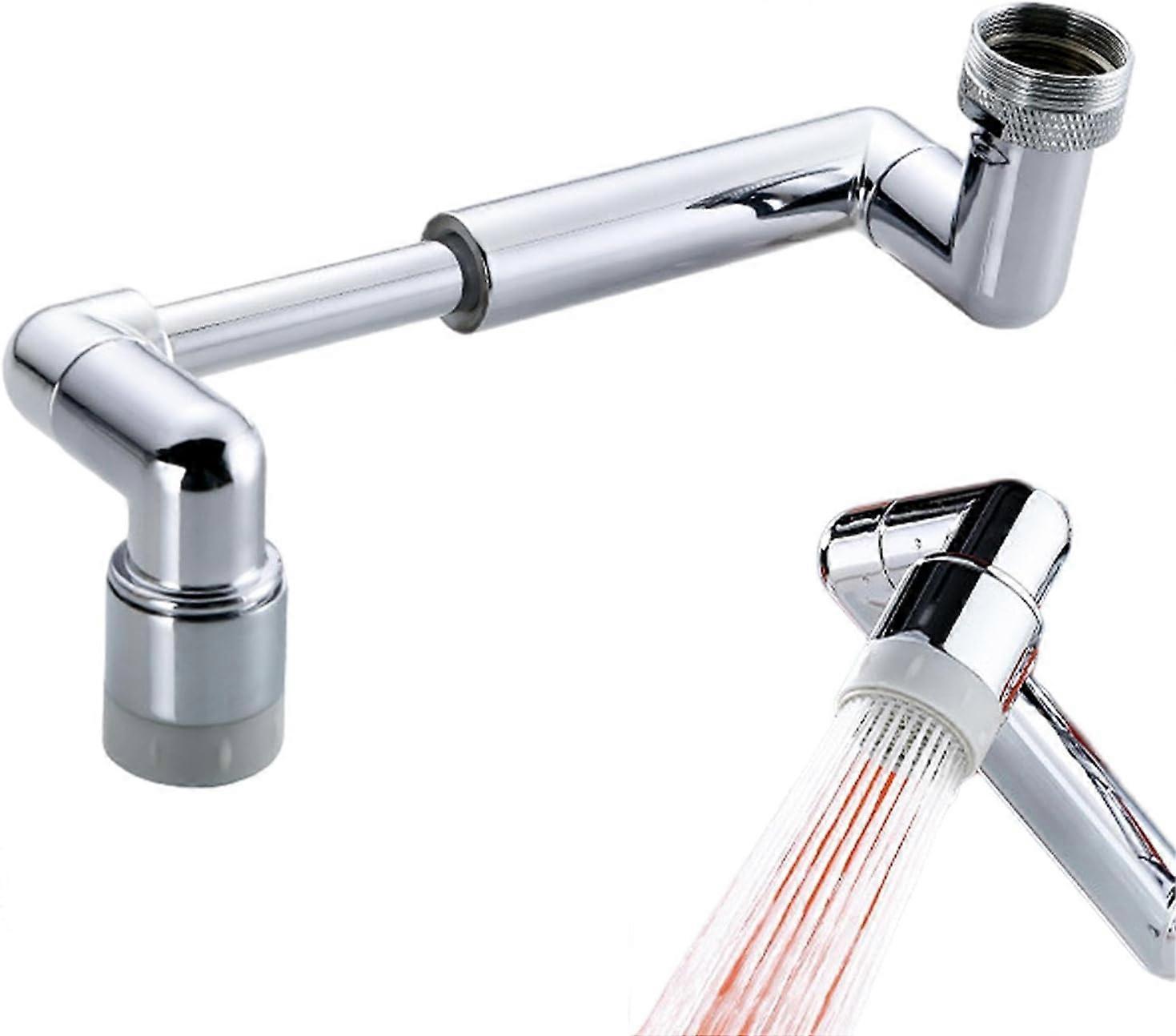 1 piece 1440 degree rotatable rust-proof aerator faucet extender