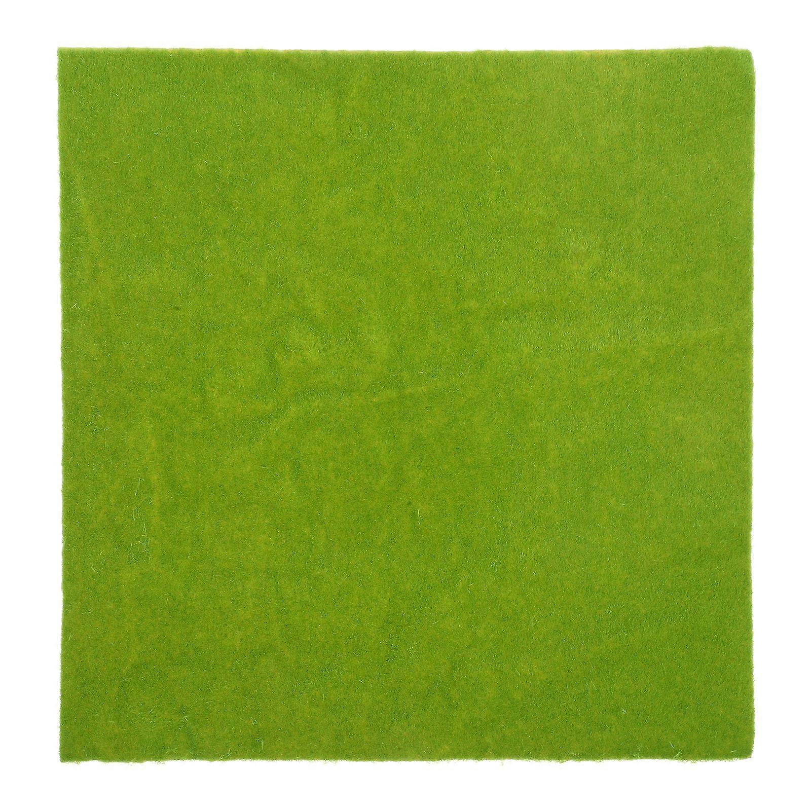 Kunstig Modell Gressmatte Tog Gressmatte Falsk Torv For DIY Tog Jernbane Landskap Landskap Hage Dekorasjon Lysegrønn